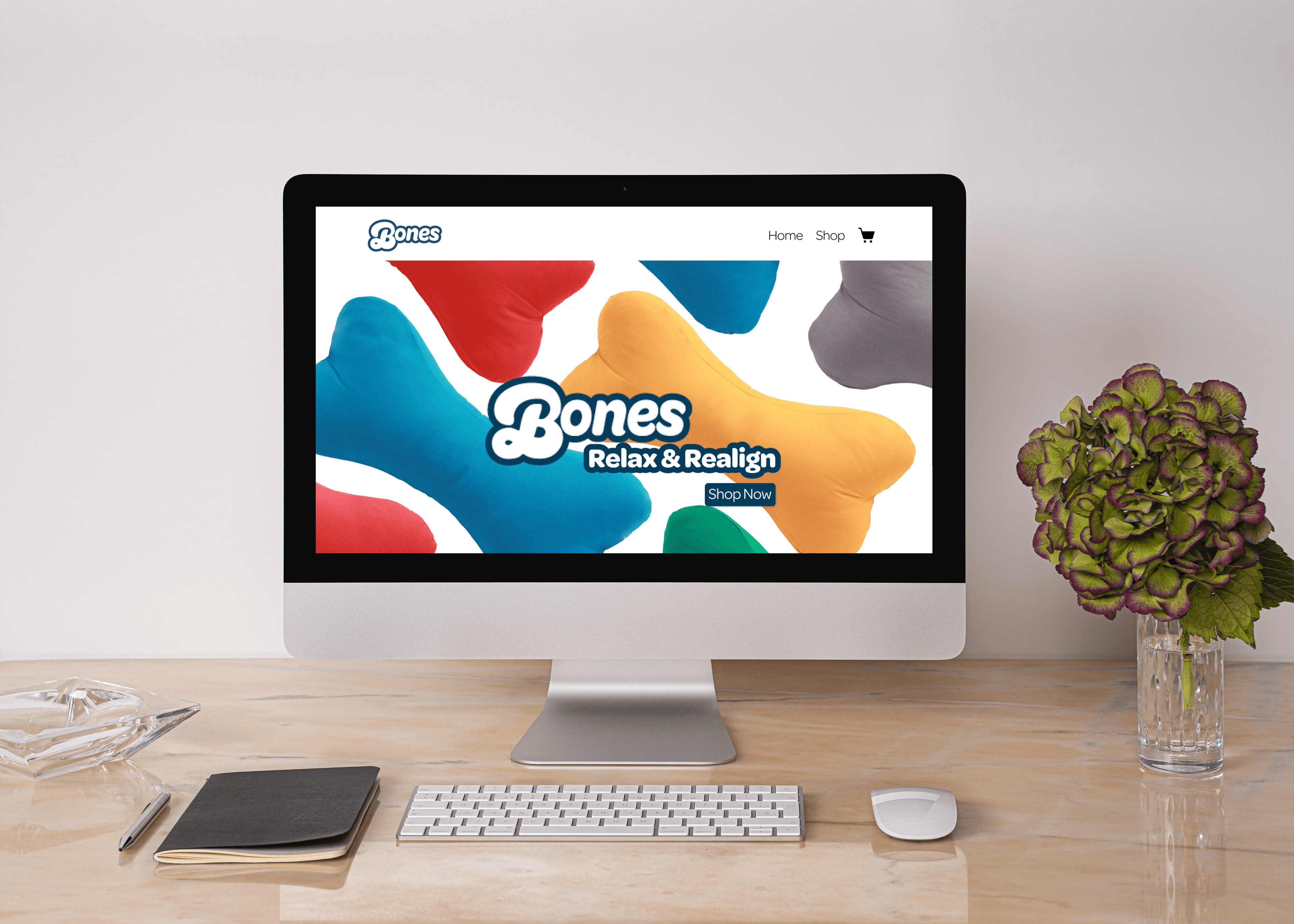bones mockup